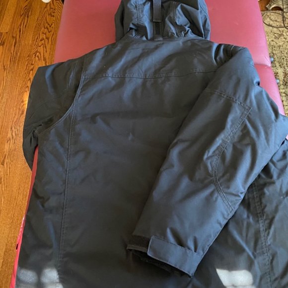 eddie bauer down jacket mens size L black - Picture 3 of 8